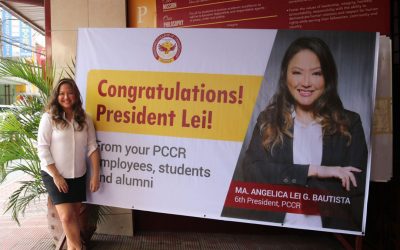 PCCR | Ms. Lei Bautista named PCCR’s Sixth President