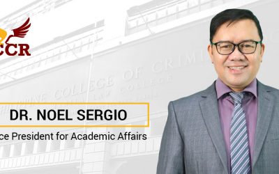Dr. Noel Sergio is PCCR’s New VP for Academic Affairs